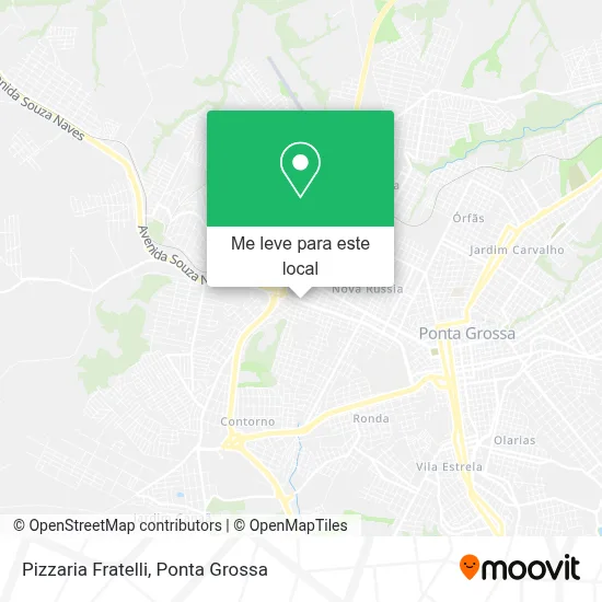 Pizzaria Fratelli mapa