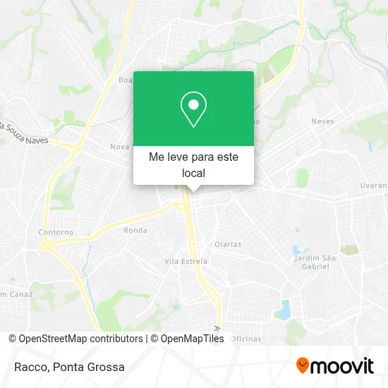 Racco mapa