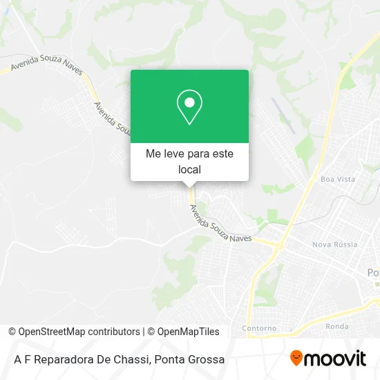 A F Reparadora De Chassi mapa