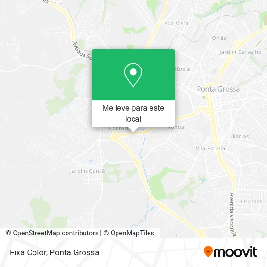Fixa Color mapa