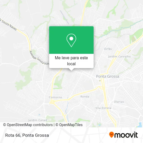 Rota 66 mapa
