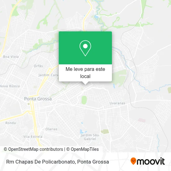 Rm Chapas De Policarbonato mapa