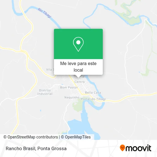 Rancho Brasil mapa
