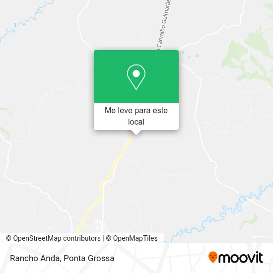 Rancho Anda mapa