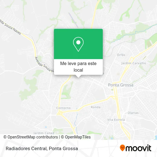 Radiadores Central mapa
