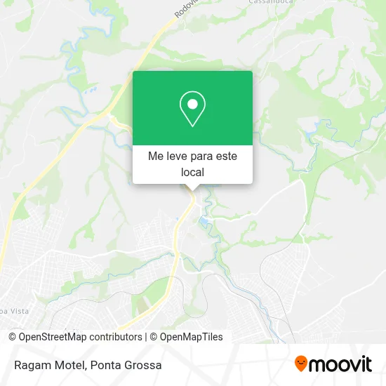 Ragam Motel mapa