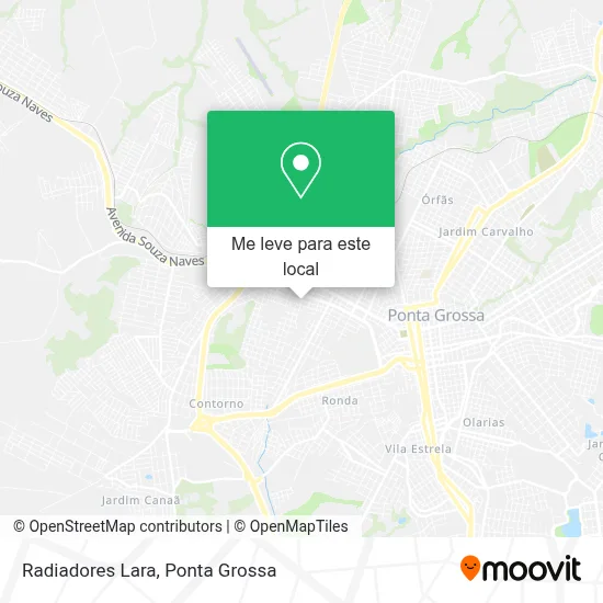 Radiadores Lara mapa