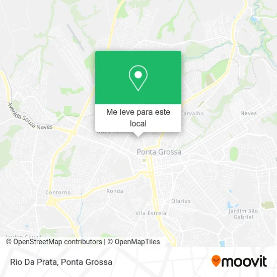 Rio Da Prata mapa
