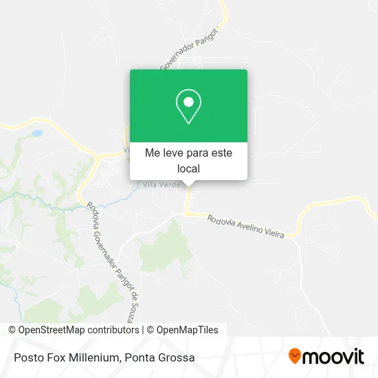 Posto Fox Millenium mapa