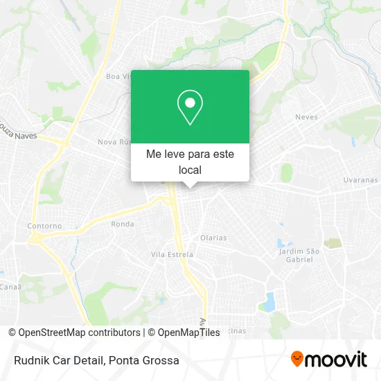 Rudnik Car Detail mapa