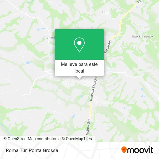 Roma Tur mapa