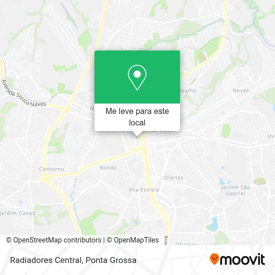 Radiadores Central mapa