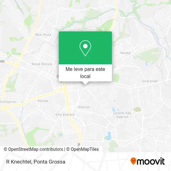 R Knechtel mapa
