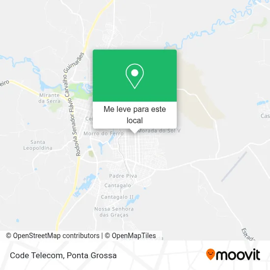 Code Telecom mapa