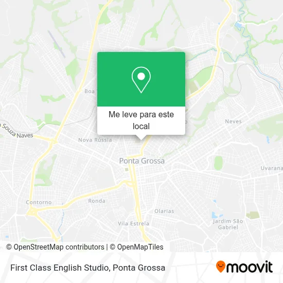 First Class English Studio mapa