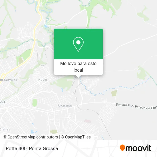 Rotta 400 mapa