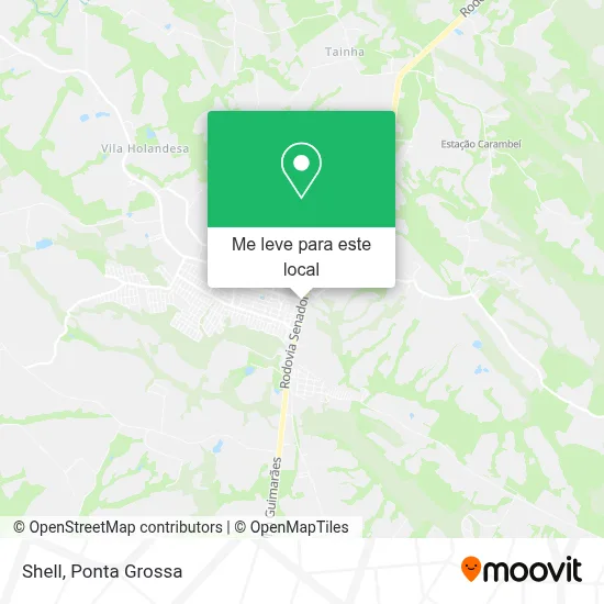 Shell mapa