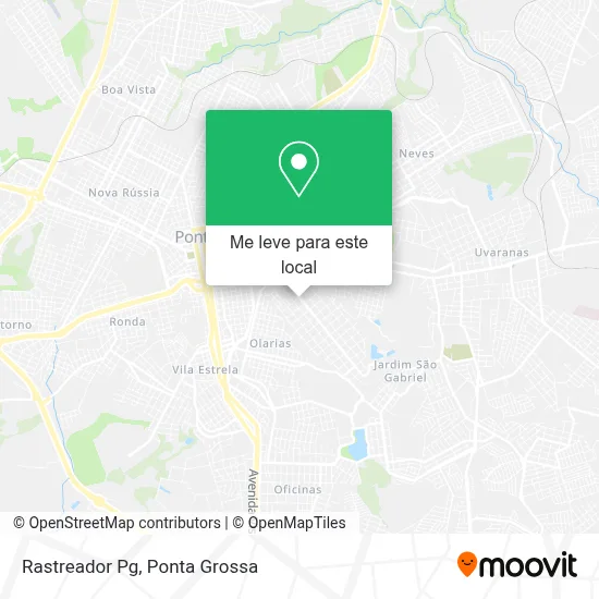 Rastreador Pg mapa