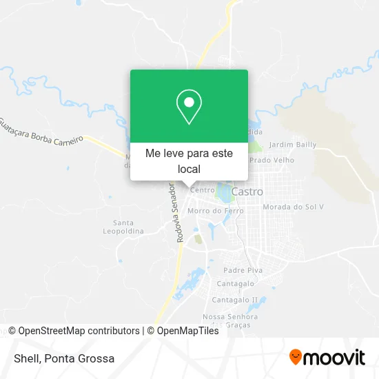 Shell mapa