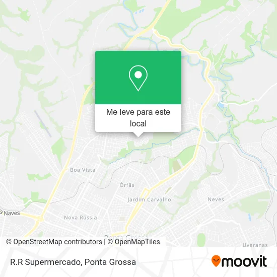 R.R Supermercado mapa