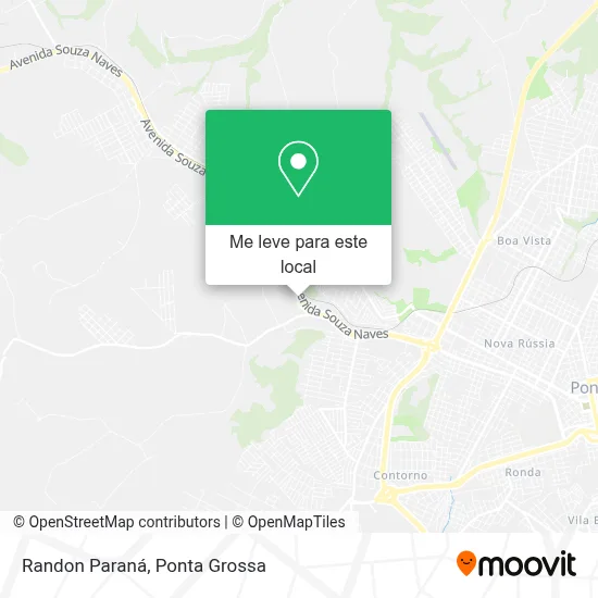 Randon Paraná mapa