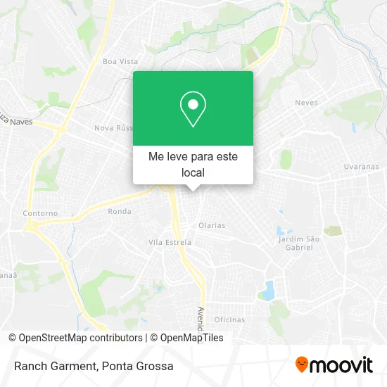 Ranch Garment mapa