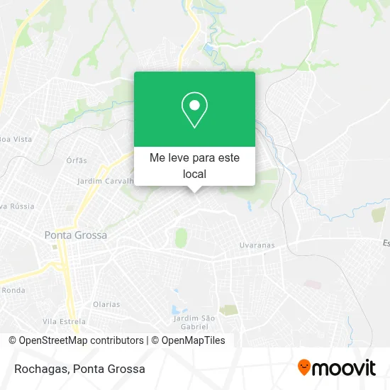 Rochagas mapa
