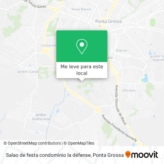 Salao de festa condomìnio la défense mapa