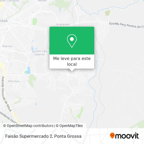 Faisão Supermercado 2 mapa