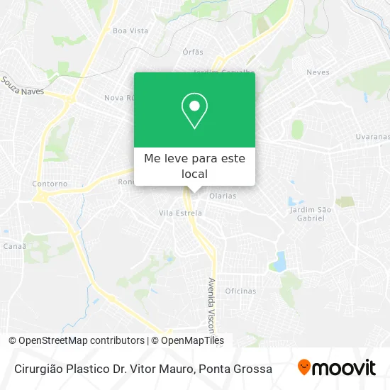 Cirurgião Plastico Dr. Vitor Mauro mapa
