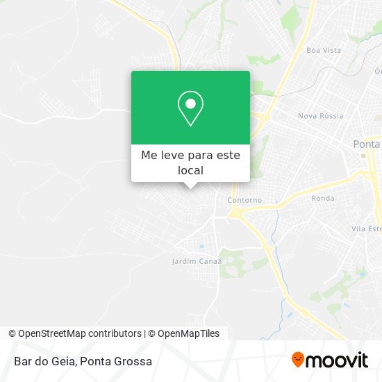 Bar do Geia mapa