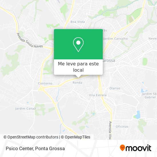 Psico Center mapa
