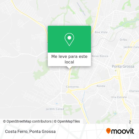 Costa Ferro mapa
