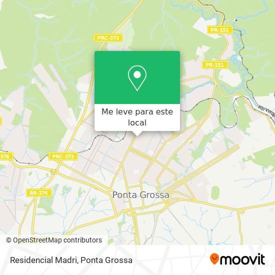 Residencial Madri mapa