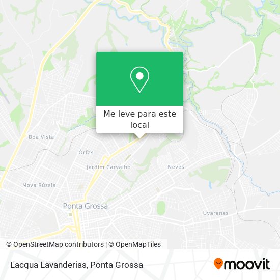L'acqua Lavanderias mapa