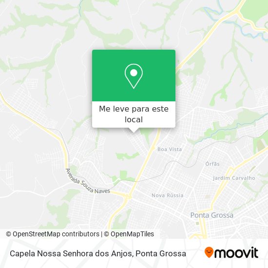 Capela Nossa Senhora dos Anjos mapa