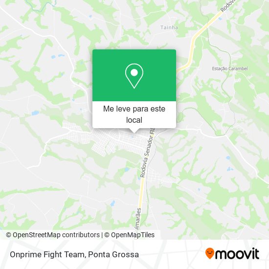 Onprime Fight Team mapa