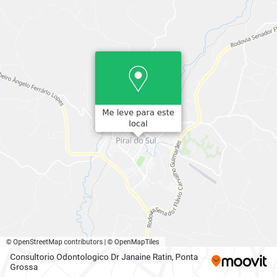 Consultorio Odontologico Dr Janaine Ratin mapa