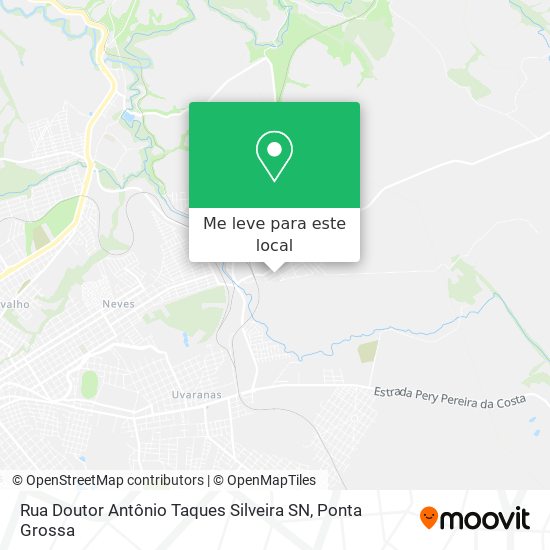 Rua Doutor Antônio Taques Silveira SN mapa