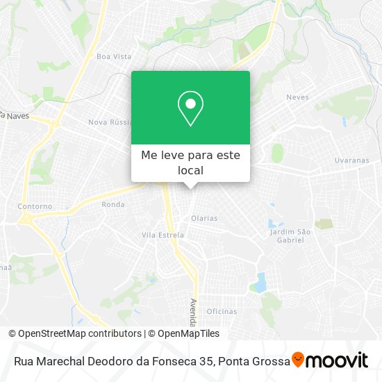 Rua Marechal Deodoro da Fonseca 35 mapa