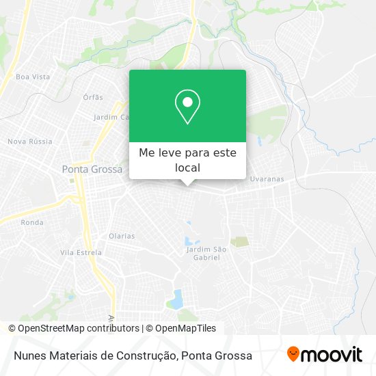 Nunes Materiais de Construção mapa