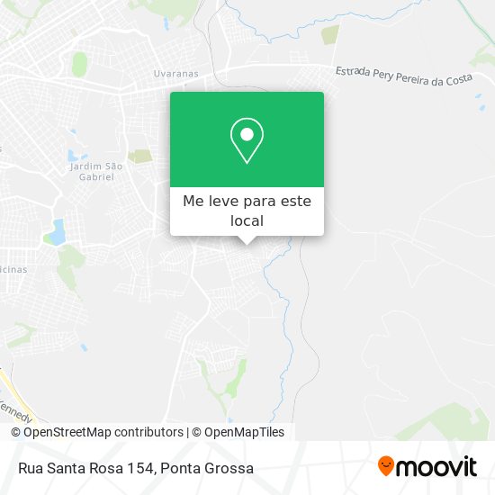 Rua Santa Rosa 154 mapa
