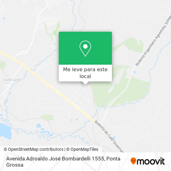 Avenida Adroaldo José Bombardelli 1555 mapa
