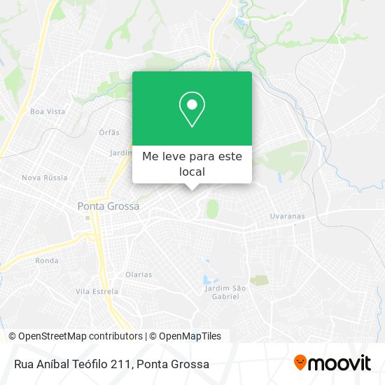 Rua Aníbal Teófilo 211 mapa