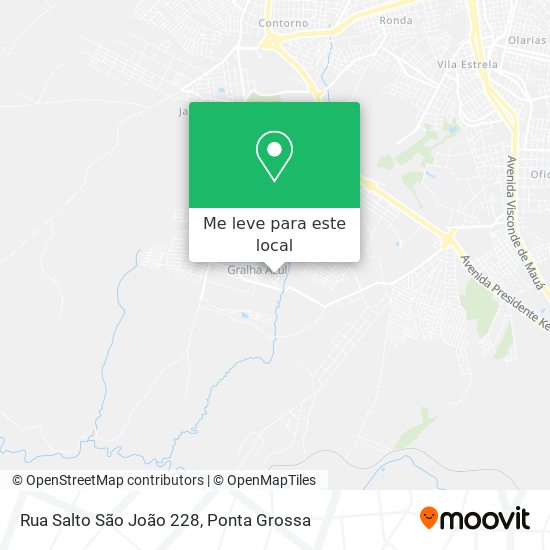 Rua Salto São João 228 mapa