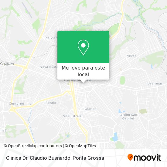 Clinica Dr. Claudio Busnardo mapa