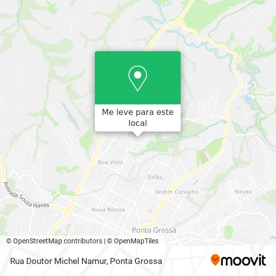 Rua Doutor Michel Namur mapa