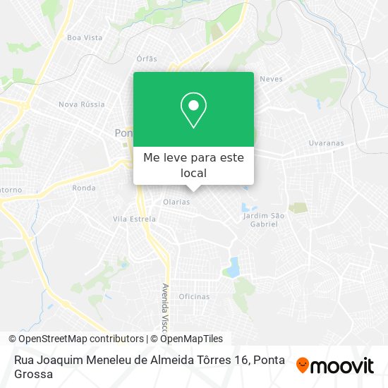 Rua Joaquim Meneleu de Almeida Tôrres 16 mapa