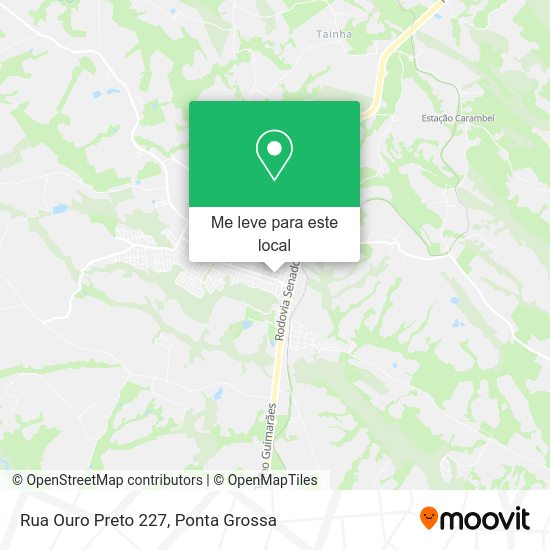 Rua Ouro Preto 227 mapa