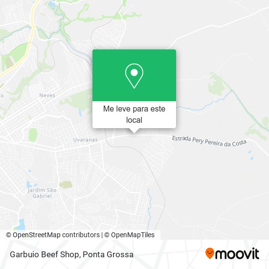 Garbuio Beef Shop mapa